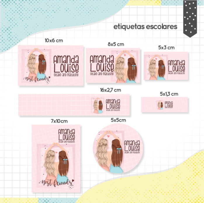 Kit Encadernação Amizade