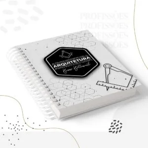 Kit Encadernação Arquitetura Masculino -Arquivo Digital