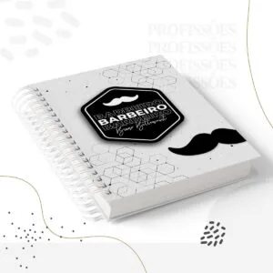Kit Encadernação Barbeiro Masculino 19 Kit Encadernação Barbeiro Masculino