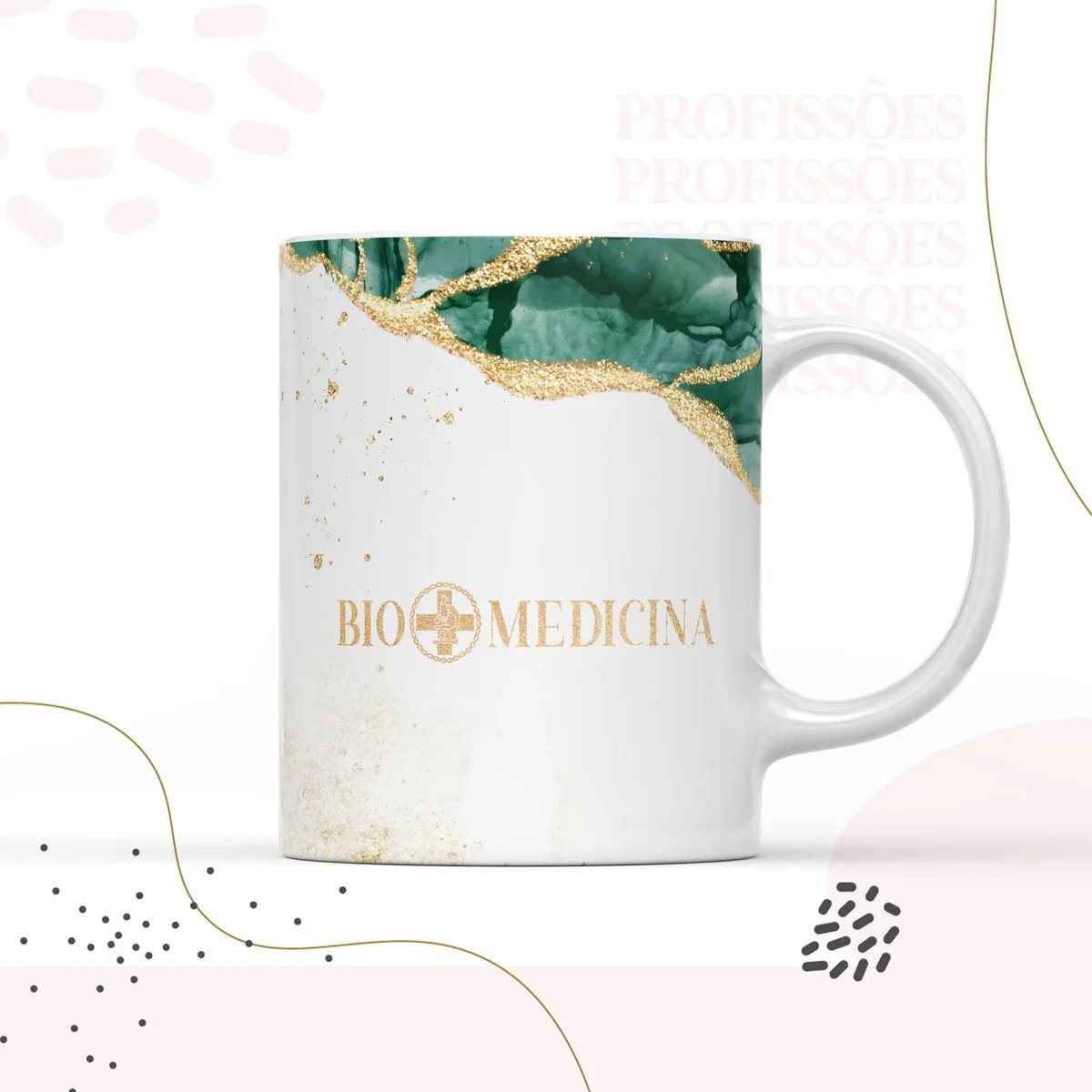 Kit Encadernação Biomedicina Feminino