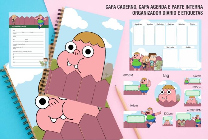 Kit Encadernação Clarêncio o Otimista