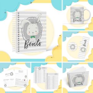 Kit Encadernação Coelhinho