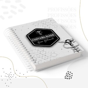 Kit Encadernação Contabilidade Masculino Digital