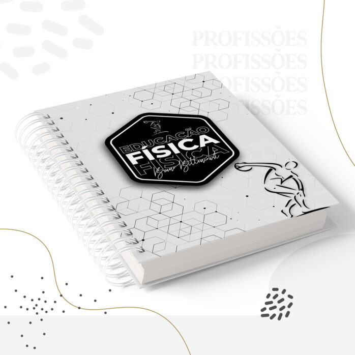 Kit Encadernação Educação Física Masculino
