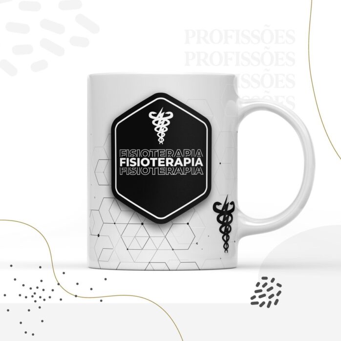 Kit Encadernação Fisioterapia Masculino -Arquivo Digital
