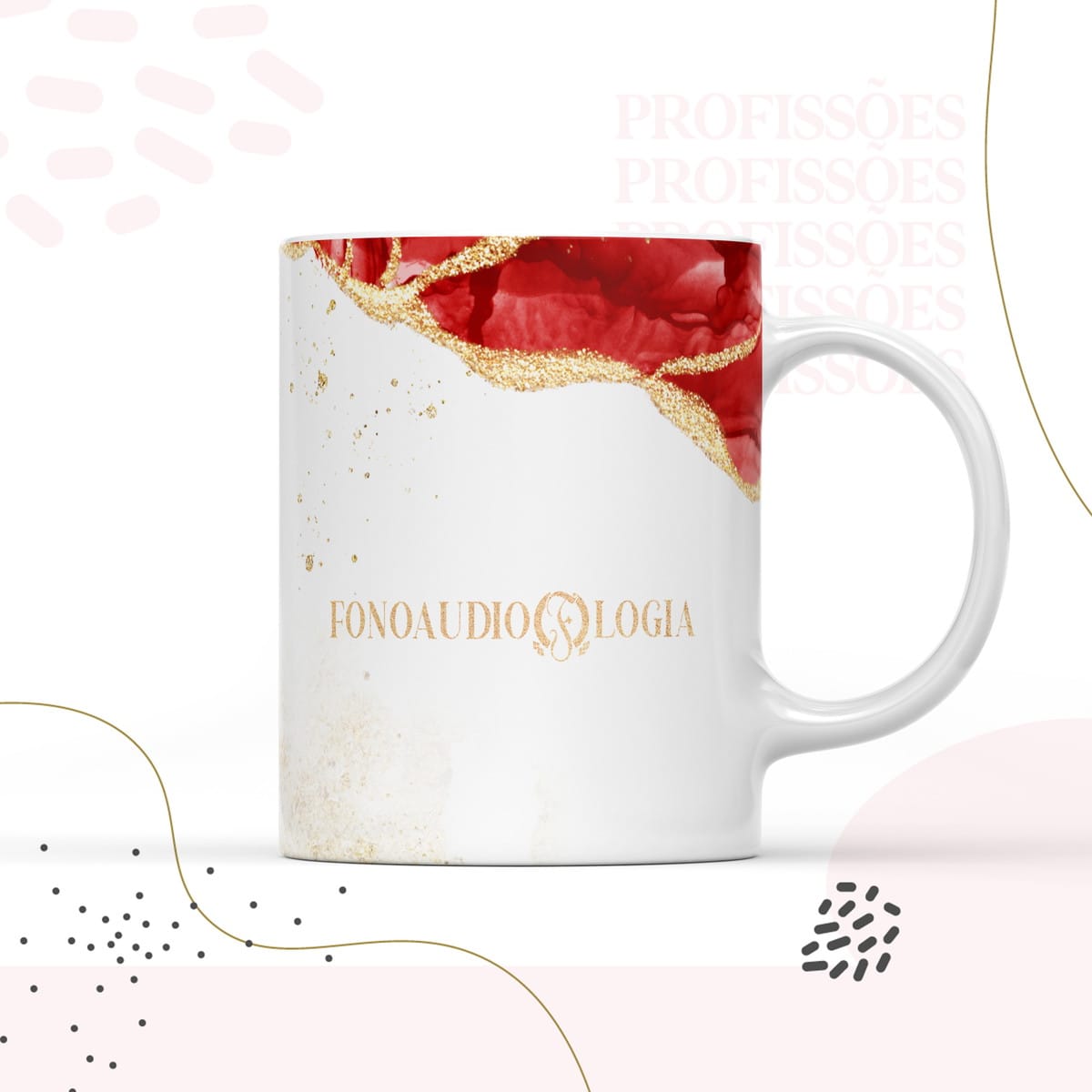 Kit Encadernação Fonoaudiologia Feminino Para Personalizar 3 Kit Encadernação Fonoaudiologia Feminino Para Personalizar - Imagem 3