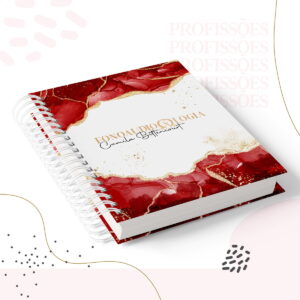 Kit Encadernação Fonoaudiologia Feminino Para Personalizar