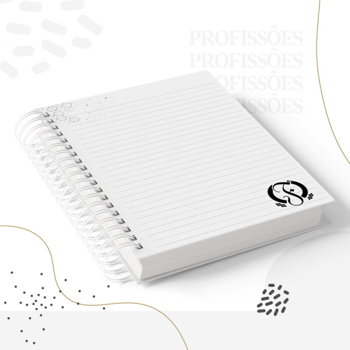 Kit Encadernação Fonoaudiologia Masculino -Arquivo Digital