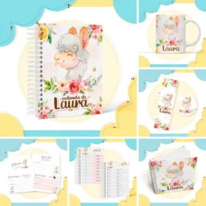 Kit Encadernação Lhama