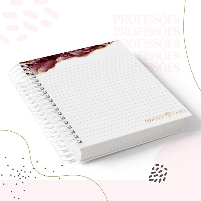 Kit Encadernação Odontologia Feminino