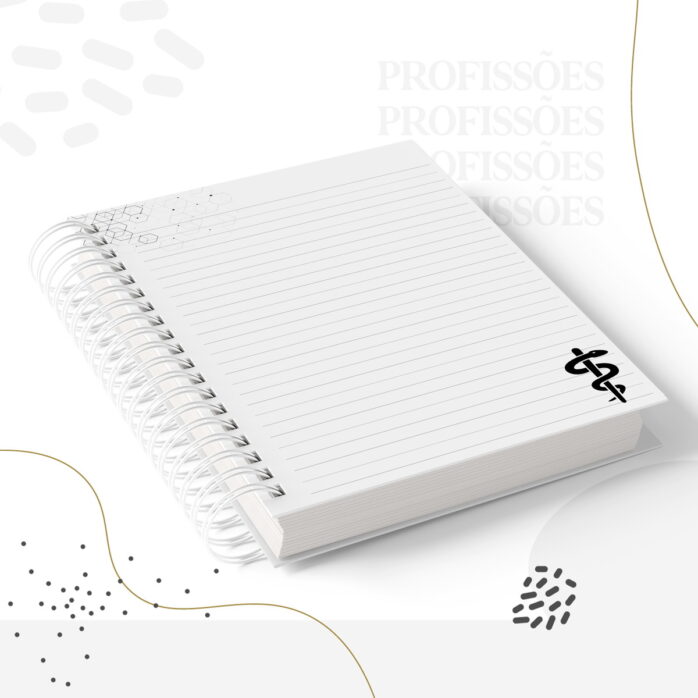 Kit Encadernação Odontologia Masculino -Arquivo Digital