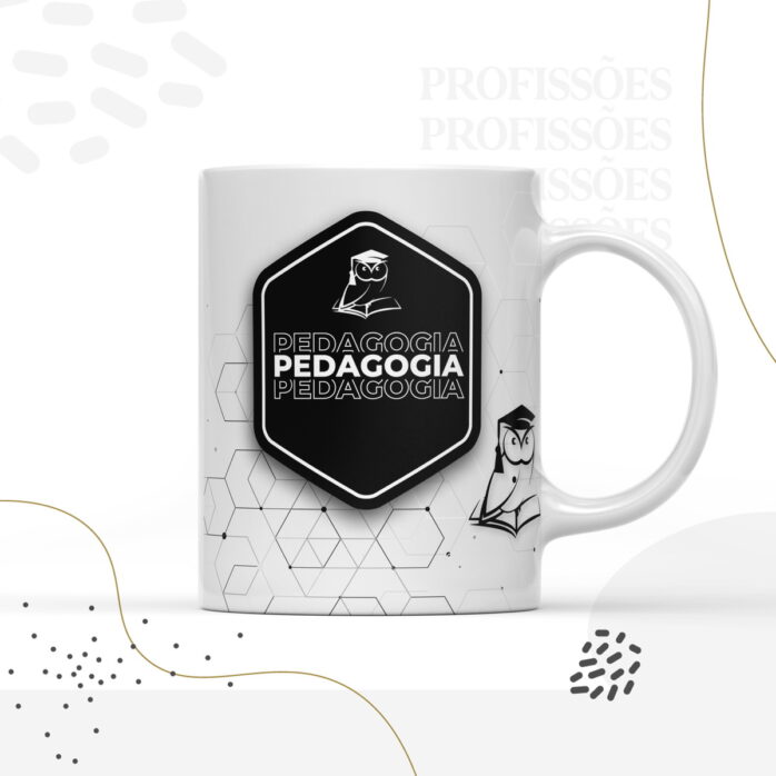 Kit Encadernação Pedagogia Masculino -Arquivo Digital