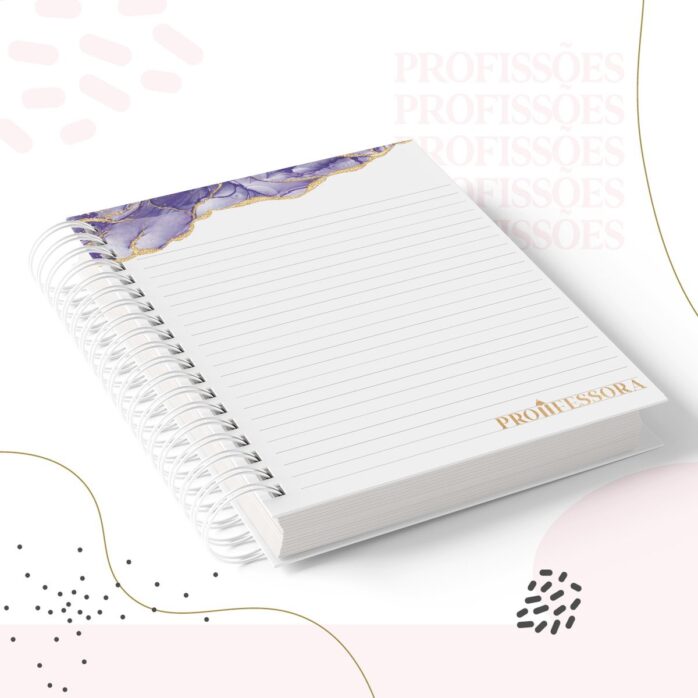Kit Encadernação Professora Feminino