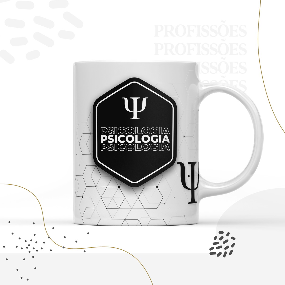 Kit Encadernação Psicologia Masculino Pronto para Imprimir 3 Kit Encadernação Psicologia Masculino Pronto para Imprimir - Imagem 3