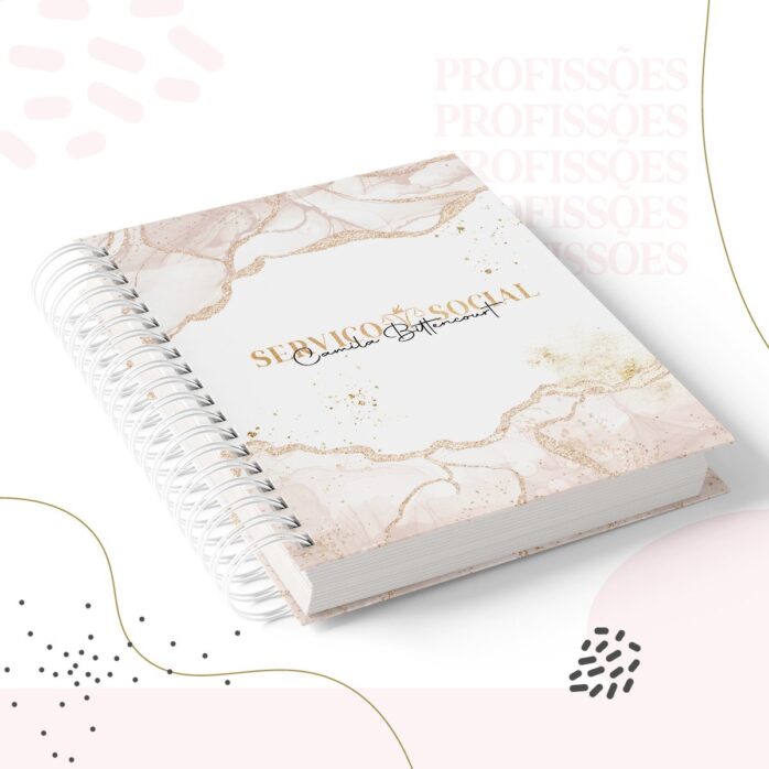 Kit Encadernação Serviço Social Feminino