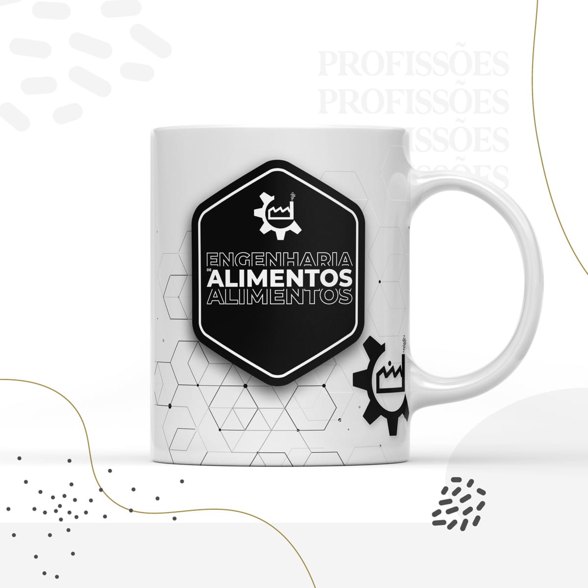 Kit Papelaria Engenharia de Alimentos Masculino Digital 3 Kit Papelaria Engenharia de Alimentos Masculino Digital - Imagem 3