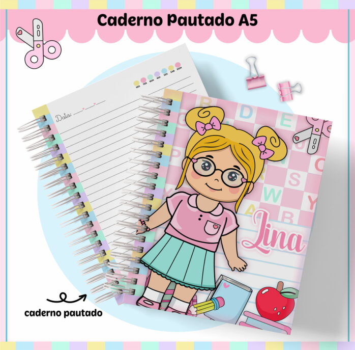 Kit Escolar Aluninhas