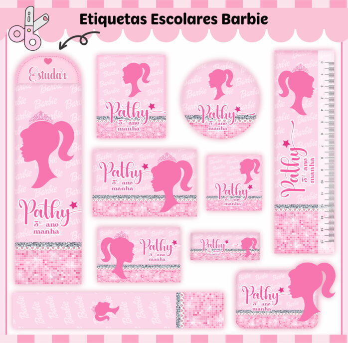 Kit Escolar Barbie