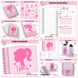 Kit Escolar Barbie
