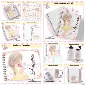 Kit Escolar Camponesa Menina