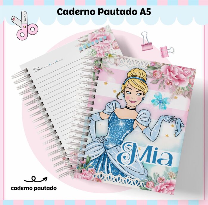 Kit Escolar Cinderela