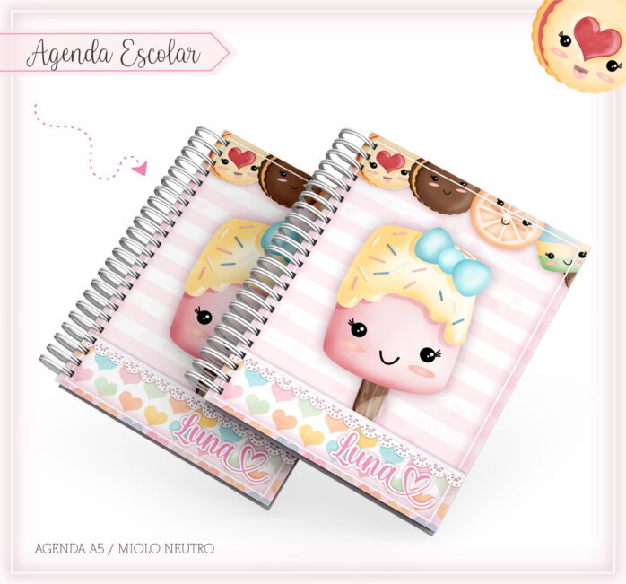 KIT ESCOLAR DOCINHOS CUTE