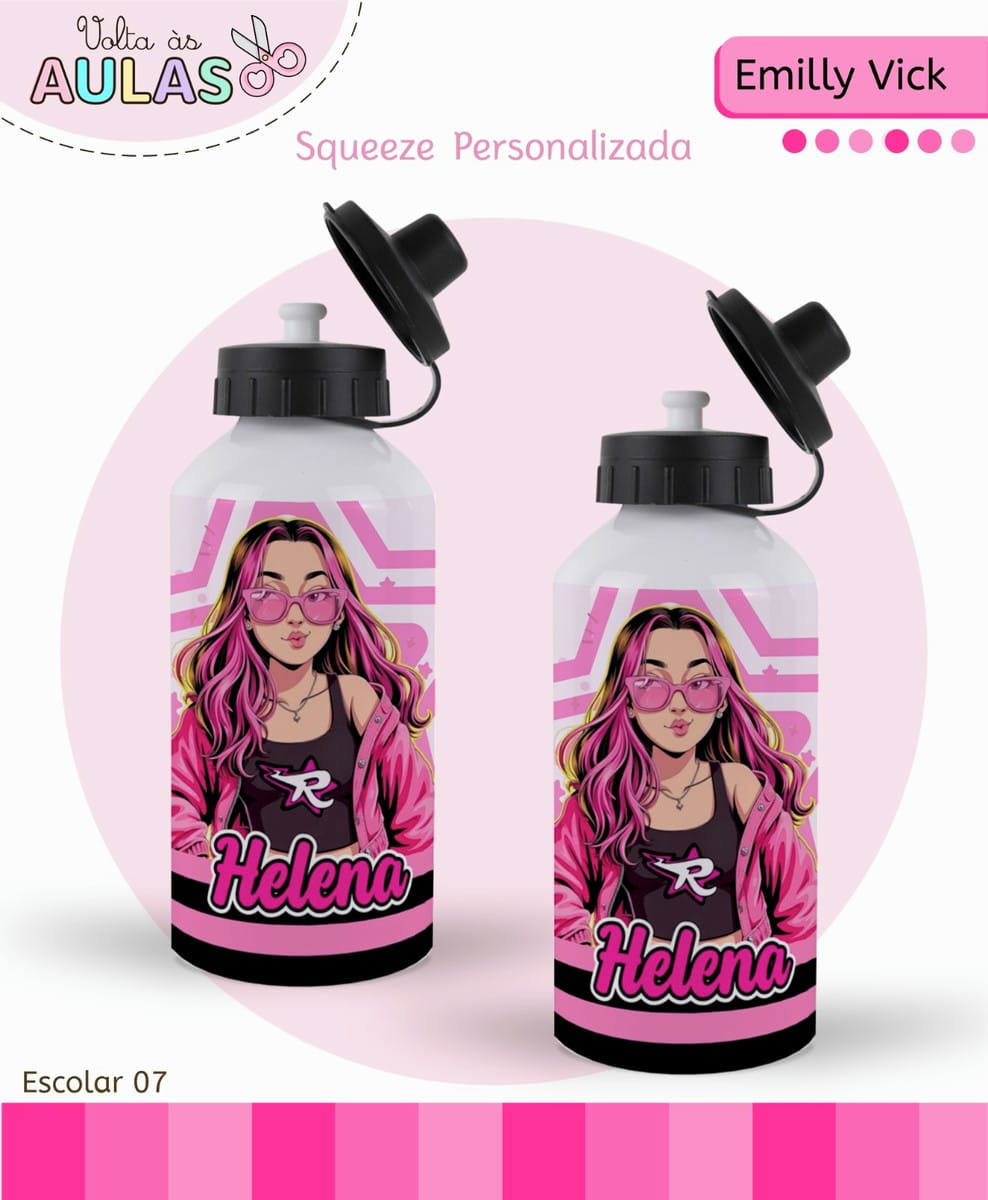 Kit Escolar Emilly Vick Digital para Sublimação 4 Kit Escolar Emilly Vick Digital para Sublimação - Imagem 4