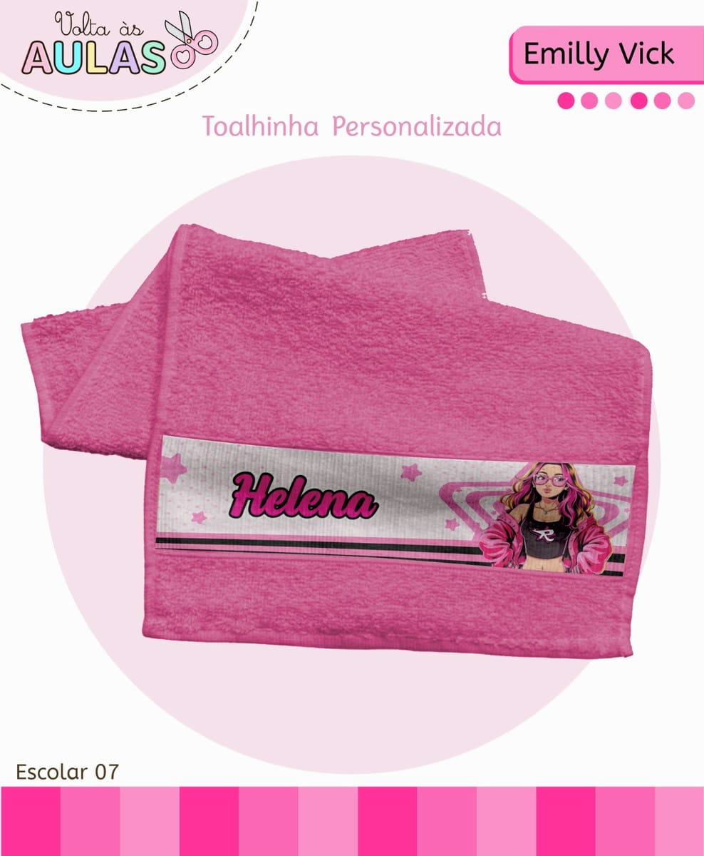 Kit Escolar Emilly Vick Digital para Sublimação 5 Kit Escolar Emilly Vick Digital para Sublimação - Imagem 5