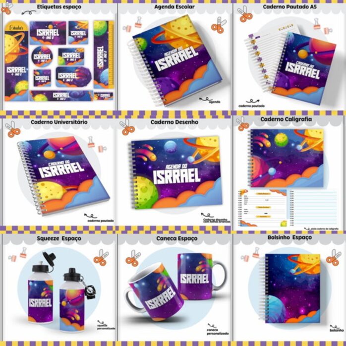 Kit Escolar Espaço