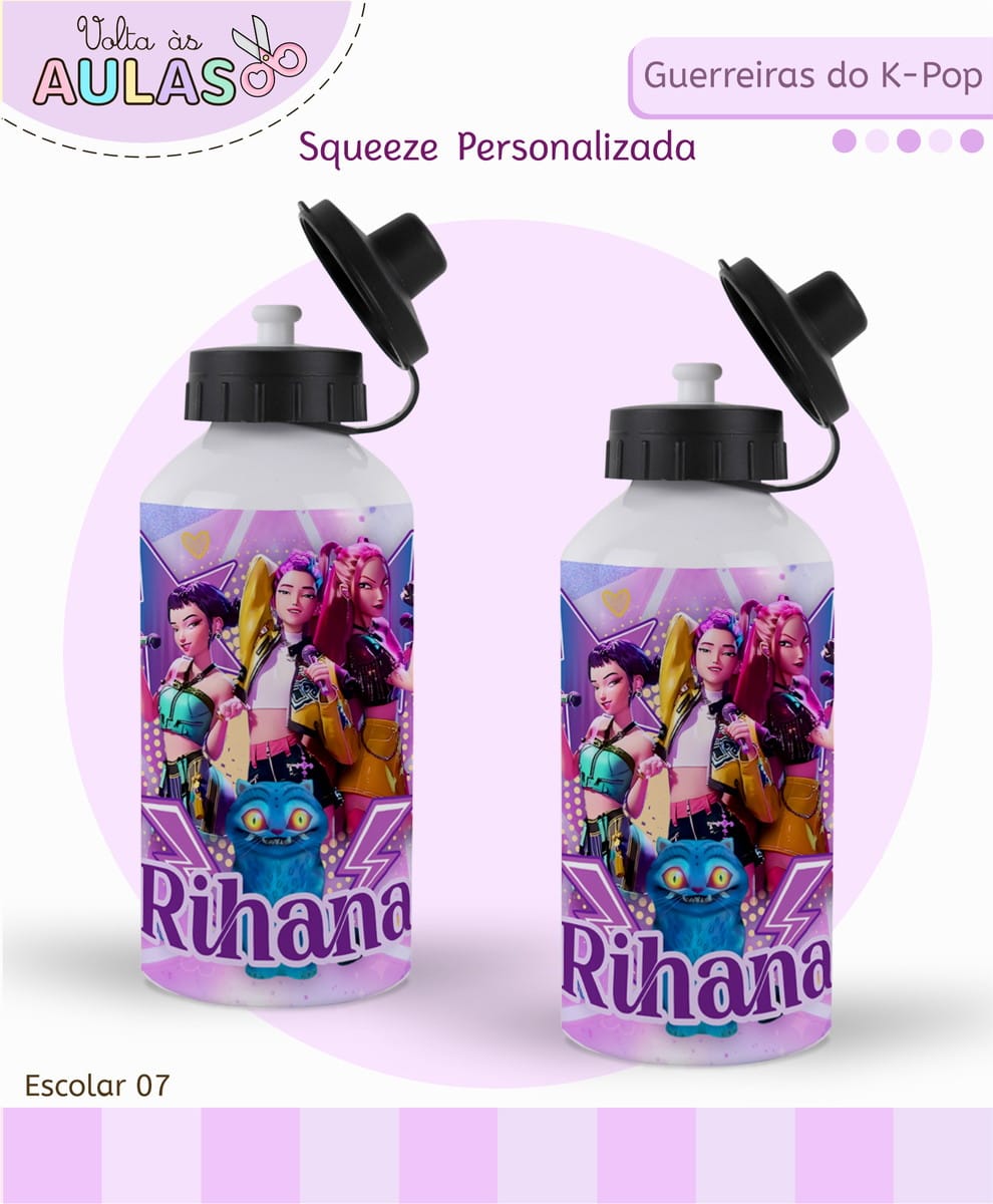 Kit Escolar Kpop Digital com Artes Vibrantes 5 Kit Escolar Kpop Digital com Artes Vibrantes - Imagem 5