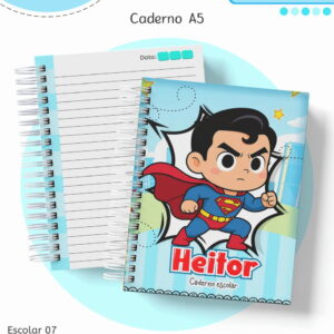 Kit Escolar Heróis Arquivo Digital para Personalizar 27 kit escolar herois arquivo digital