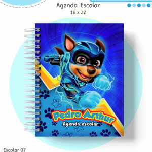 Kit Escolar Patrulha Canina Personalizado Pedro Arthur 28 kit escolar homem patrulha canina menino arquivo digital
