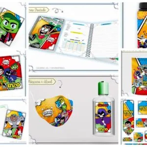 KIT ESCOLAR JOVENS TITÃNS