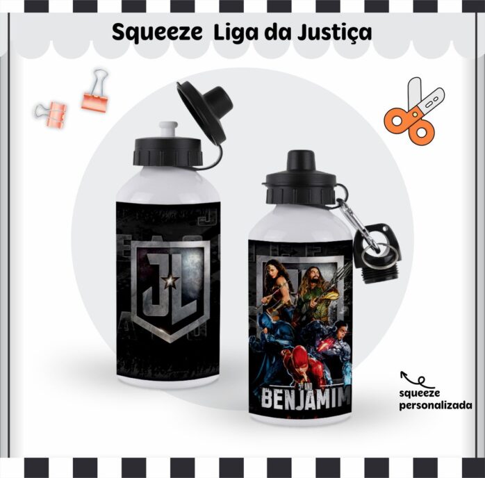 Kit Escolar Liga da Justiça