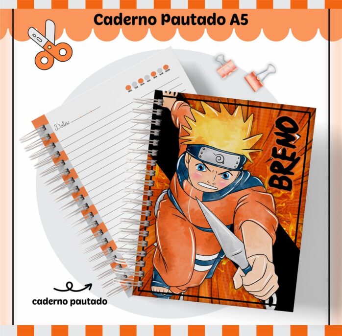 Kit Escolar Naruto