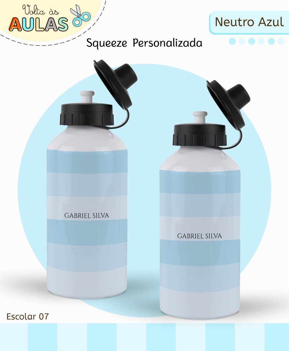Kit Escolar Digital Azul para Sublimação e Papelaria 5 Kit Escolar Digital Azul para Sublimação e Papelaria - Imagem 5