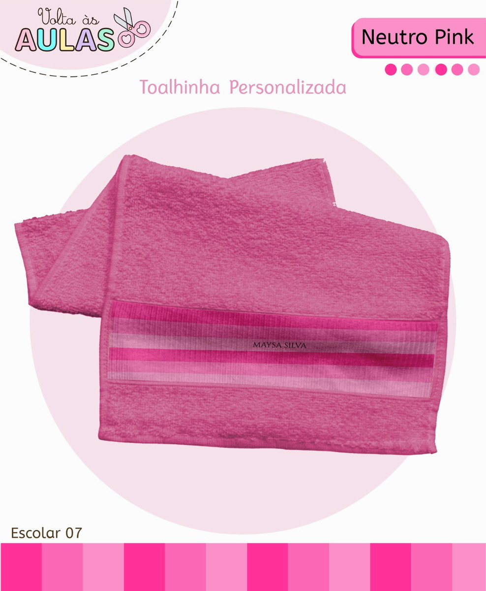Kit Escolar Neutro Pink Digital para Personalizar 5 Kit Escolar Neutro Pink Digital para Personalizar - Imagem 5