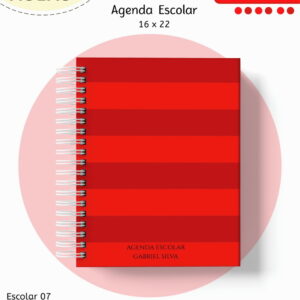 Kit Escolar Digital Neutro Vermelho para Papelaria 31 kit escolar neutro vermelho arquivo digital