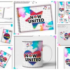 KIT ESCOLAR NOW UNITED 16 KIT ESCOLAR NOW UNITED