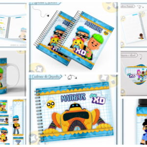 KIT ESCOLAR PKXD MENINO
