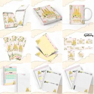 KIT ESCOLAR PRINCESA 7 KIT ESCOLAR PRINCESA