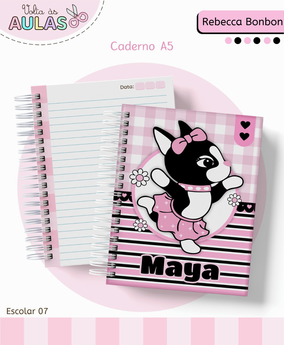 Kit Escolar Rebecca Bonbon Digital para Revenda 1 Kit Escolar Rebecca Bonbon Digital para Revenda