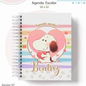 Kit Escolar Snoopy Digital para Sublimação e Papelaria