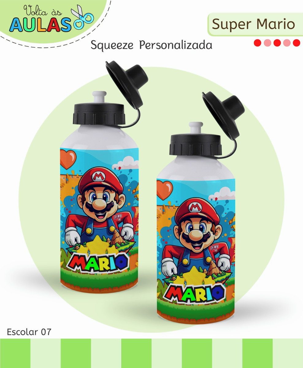 Kit Escolar Super Mario Digital para Personalizar e Revender 5 Kit Escolar Super Mario Digital para Personalizar e Revender - Imagem 5