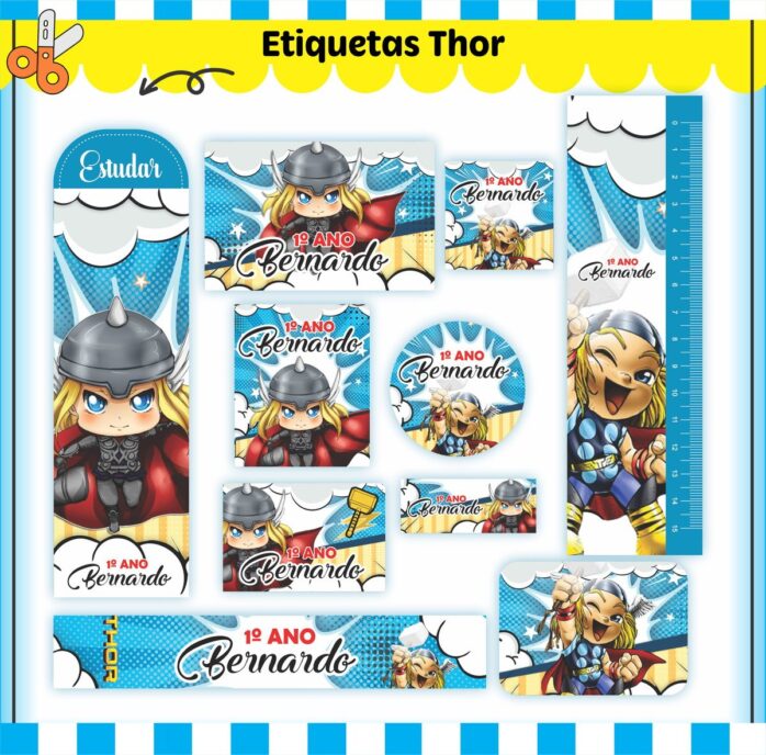 Kit Escolar Thor