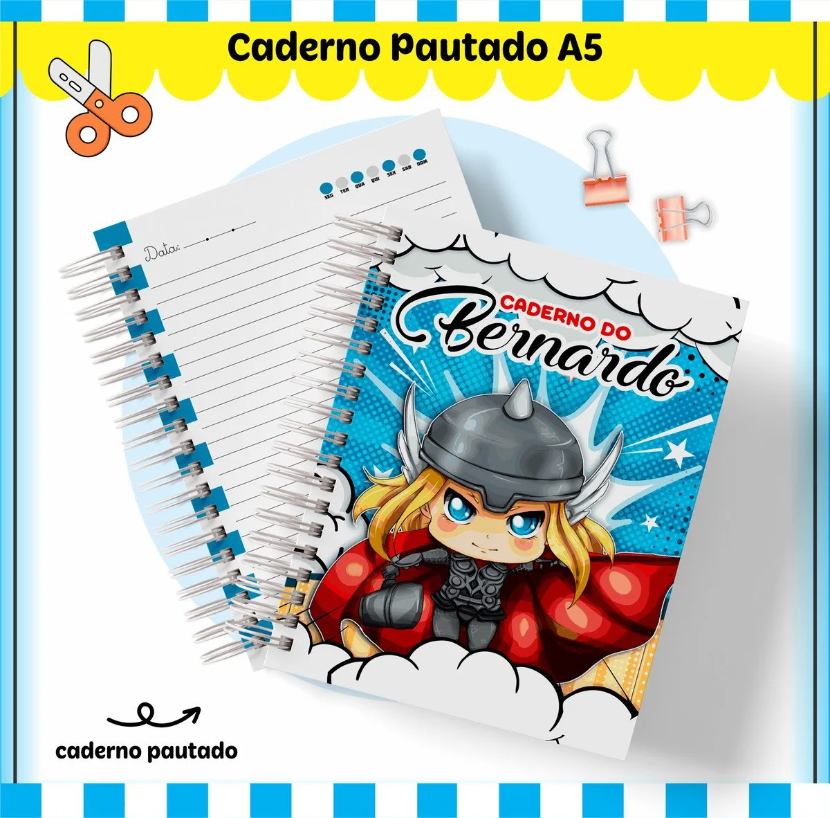 Kit Escolar Thor 3 Kit Escolar Thor