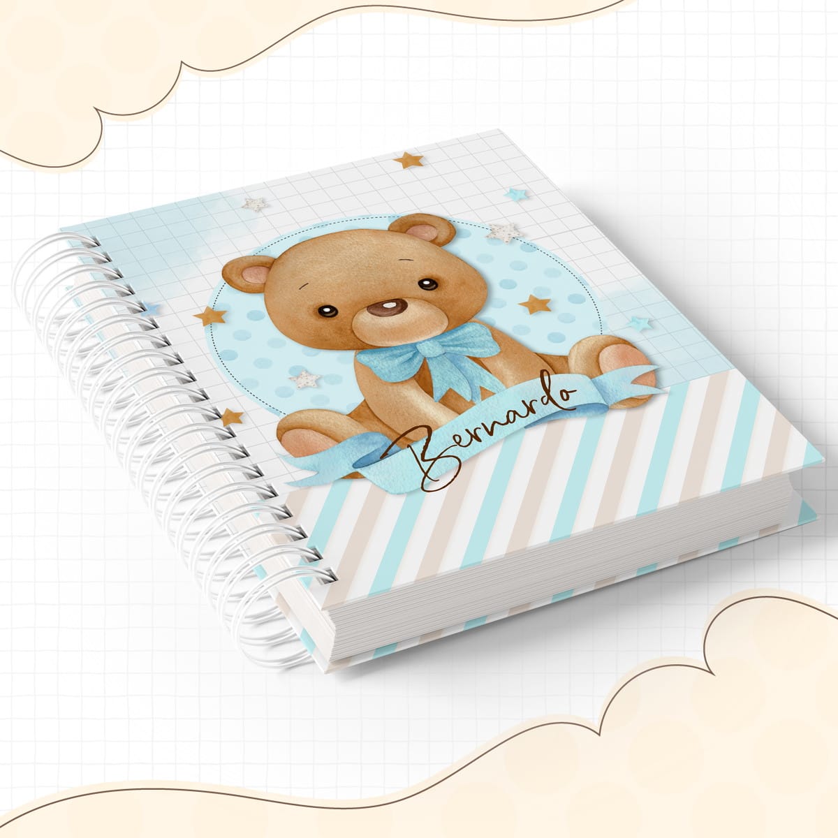 Kit Escolar Ursinho Digital com Agendas e Etiquetas 2 Kit Escolar Ursinho Digital com Agendas e Etiquetas - Imagem 2