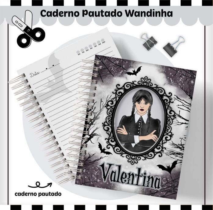 Kit Escolar Wandinha