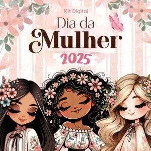 Kit Especial Dia Da Mulher 2025 150 Ilustracoes Fundos 7