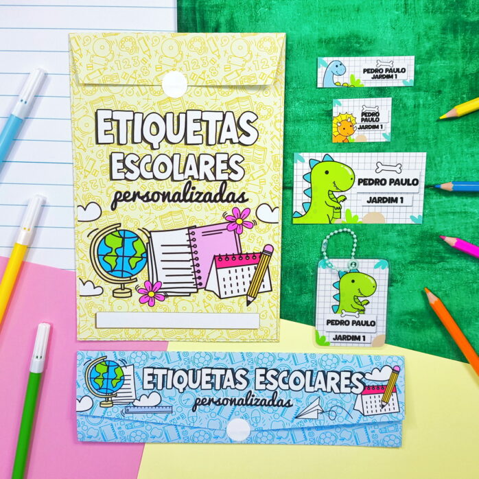 Kit Etiquetas Escolares